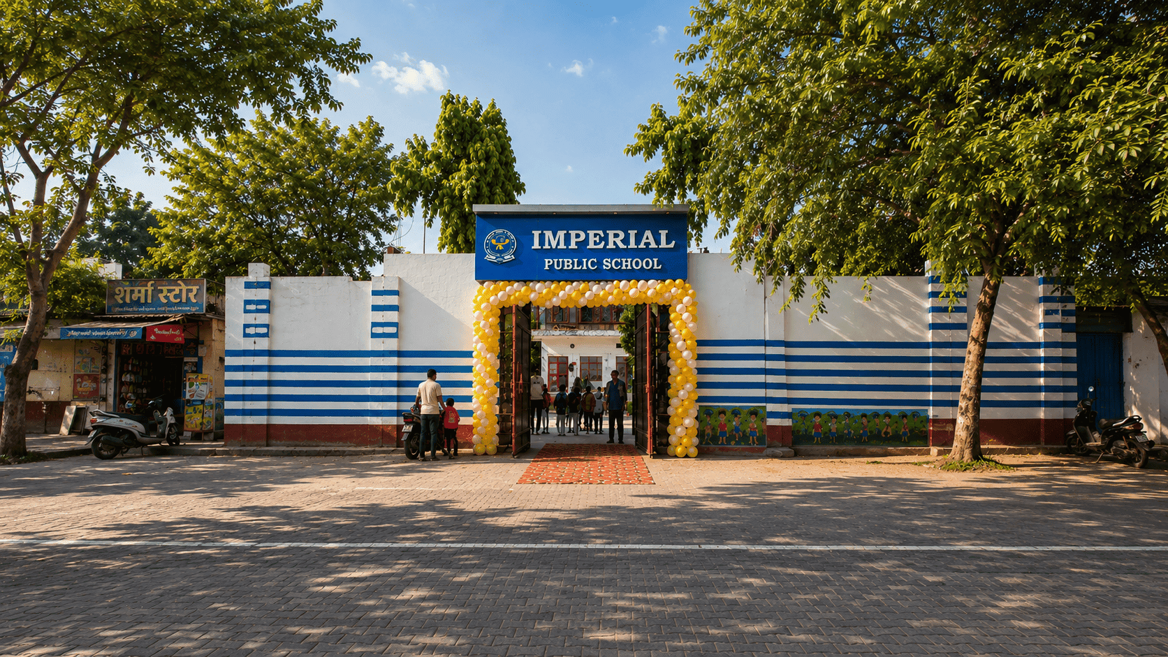 Students at Imperial Public School