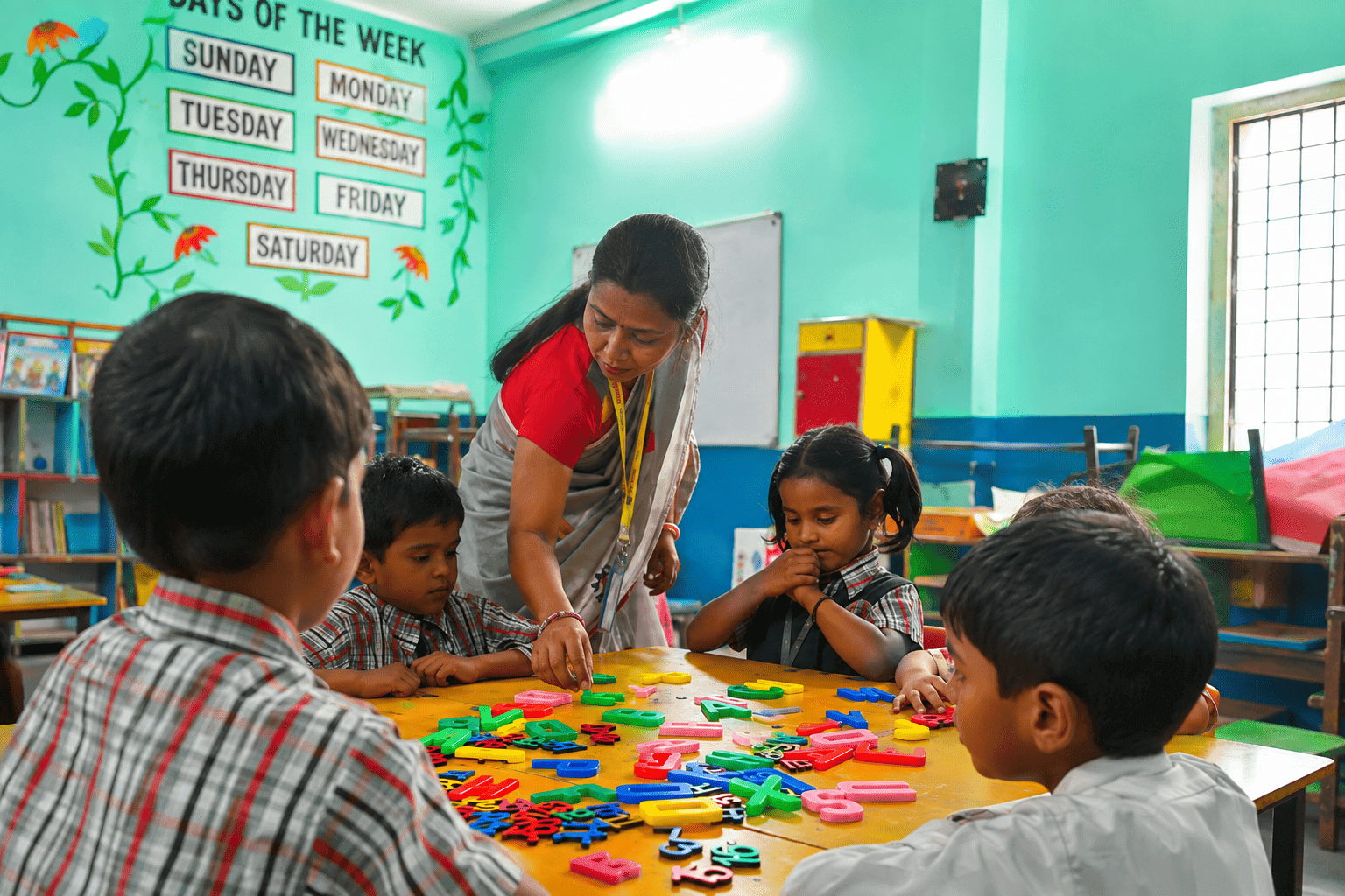 Lower school children